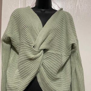 Sage color sweater